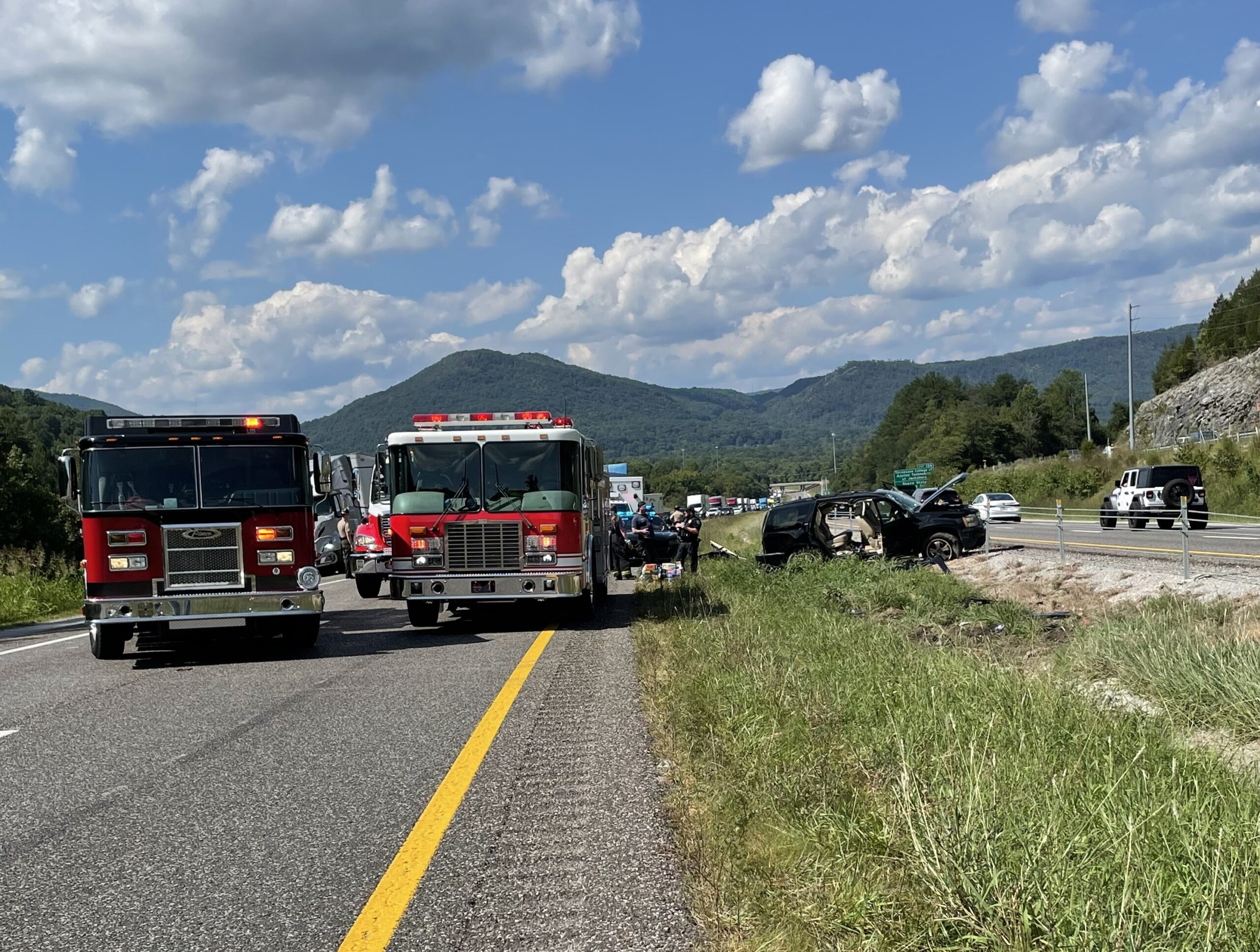 Four patients airlifted Sunday afternoon from I-75 crash site - WLAF